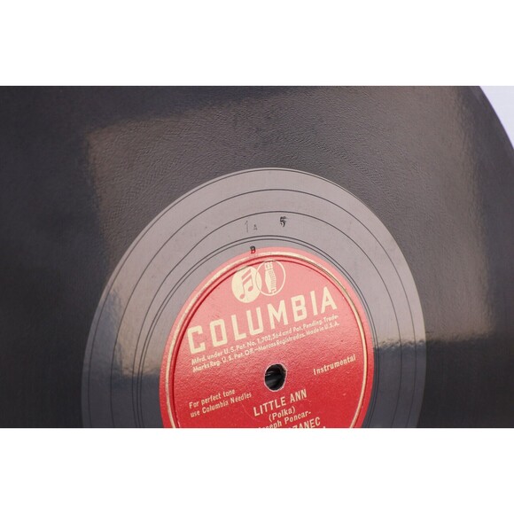 Jerry Mazanec - Hill And Dale Polka / Little Ann 1947 10" 78 rpm Record 12331-F - Picture 14 of 16